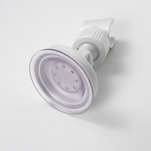 Support <span class=keywords><strong>de</strong></span> <span class=keywords><strong>douche</strong></span> mural universel blanc détachable à ventouse, <span class=keywords><strong>sans</strong></span> perçage, réglable pour douchette à main - Product Image 3