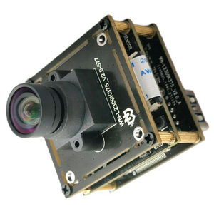 USB 12MP 4k mô-đun máy ảnh với ánh sáng thấp rộng 100 độ góc không có biến dạng tốc độ cao H.264/H.265 cho hội đồng quản trị hội nghị video - Product Image 3