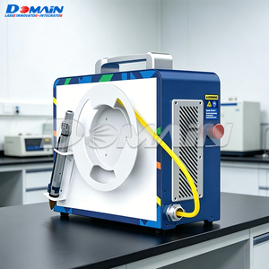 Laser QCW portable MINI pour la soudure par points de tôles métalliques et la signalétique - Caractéristiques du produit 1. Utilise la technologie de contrôle laser QCW - Product Image 1