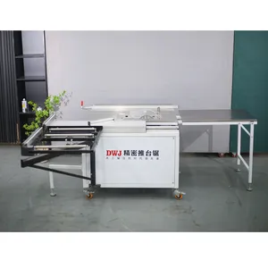 JT650 woodworking sliding panel saw folding portable precision push table saw machine for woodworking