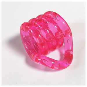 Gioco <span class=keywords><strong>Twister</strong></span> per Bambini in ABS per Allenamento della Concentrazione, Rilassamento delle Dita, Smettere di Fumare - Giocattolo Girevole in Cristallo Arcobaleno - Product Image 4