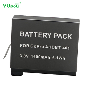 1600MAh 3.8V Phụ Kiện Máy Ảnh Thể Thao Ngoài Trời Pin Camera DV Pin AHDBT-401 HERO 4 Cho Go Pro Hero4 Và Go Pro Ahdbt-401 - Product Image 2