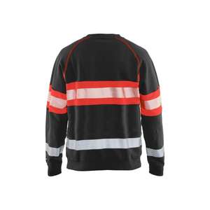 BLAKLADER - 335911589955XXL Pull haute visibilité Noir/Rouge-EAN 7330509553947 HI-VIS WORKWEAR - Product Image 2