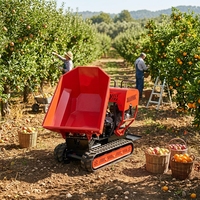 Mini-dumper hydraulique rotatif Archer, chargeur compact multifonctionnel, véhicule de transport, moteur B&S 5000W 12V CE/EPA/Euro 5