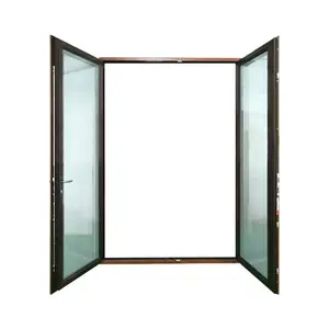 High Performance Aluminum Double Leaf Swing Door