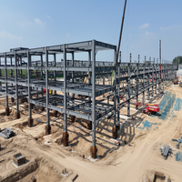 Almacén de Estructura de Acero con Certificación ISO CE, Duradero, Entrega en 30 Días para Estándares Globales