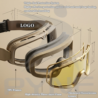 Lunettes de cyclisme rétro unisexes, vision de jour et de nuit, logo personnalisé, protection UV, photochromiques, lunettes de ski sportives
