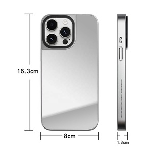 Tùy Chỉnh Thiết Kế Gương Trường Hợp Điện Thoại Cho Iphone 13 14 15 Điện Thoại Di Động Bìa Với Trang Điểm Gương Cá Nhân UV In Di Động Bìa - Product Image 5