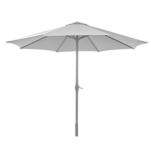 Parasol central à mât diamètre [x] cm 5 MT GRIS PERLE - Product Image 1