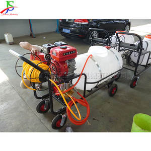 De cuatro ruedas de mano empuje motorizado del rociador automático de alta eficiencia de la máquina de pulverización - Product Image 6