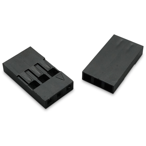 Connecteur Dupont à une rangée 4P 4 broches, boîtier en plastique, pour câble de raccordement, pas de 2,54 mm, pour applications PCB - Product Image 2