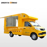 Chariot à glaces mobile en promotion, camion de restauration rapide, remorque à granités
