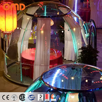 Garantie de 10 ans America Standard Dome Glass House Maison à bulles insonorisée Capsule Dome House Restaurant Utilisation en extérieur