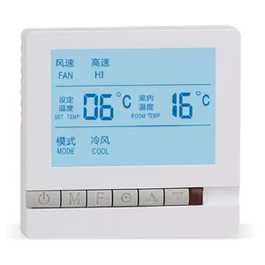 Room Controller Air Conditioning Systems Cool Room Controller Automatic Speed Controller For Fan Coil Unit