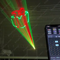 Éclairage de projecteur laser Ilda de contrôle d'application de téléphone de scène de 10 watts