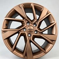 1 pièce Jante en alliage forgé 15-26 pouces Gris canon finition usinée Jantes de voiture personnalisées Y000