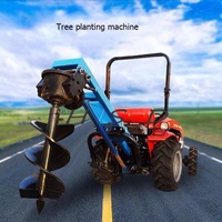Tarière robuste avec moteur à couple élevé pour les opérations de forage dans les sols durs et les roches