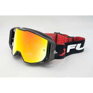 Occhiali di sicurezza antiappannamento tipo ENDURO 19 a sgancio rapido lenti verdi polarizzate con protezione UV per ciclismo pz telaio nero/nero - Product Image 2
