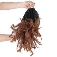 Orientfashion Promotion Tresses au crochet Afro Kinky Twist, Extensions de cheveux synthétiques Ombré pour tressage, Tresses au crochet Afro Marly