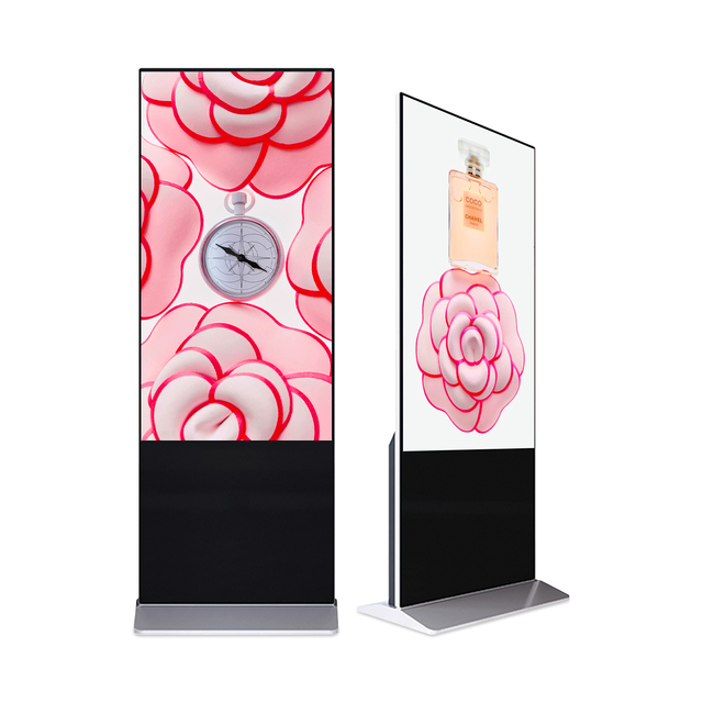 65 Inch Poster Touch Screen Lcd Toten Double Side Viewsonic ultra Thin Led Digital Signage Display