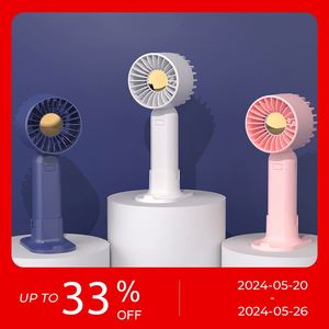 USB Rechargeable Desktop <b>Table</b> Stand Air Cooler Hand Held Electric Small Handheld Portable <b>Mini</b> Fan - Product Image 2