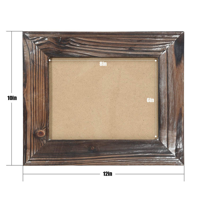 Natural Wooden Wood Photo Picture Frames Collage Picture Frames 8x10 5x7 4x6 Photo Frame Wall Gallery Decor Table Display Frame