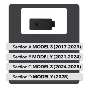 Oferta Especial: 2 Luces LED HD para Puertas de Coche Tesla Model 3, Nuevo Modelo Y y Modelo S 2025, Lente de Cristal, Nunca se Desvanecen - Product Image 2