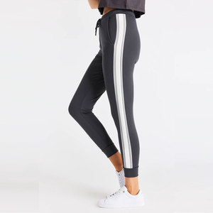 Fabricant OEM Personnalisé – Pantalon de jogging taille haute pour femme, style streetwear slim fit, décontracté, long, pour le fitness - Product Image 2