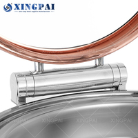 Xingpai Ander Hotel Restaurant Luxe Chafer Schotel Buffet Set Roestvrij Staal Ronde Chafing Dish Buffet Cheffing Gerechten