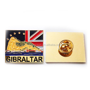 Imán de nevera metálico con mapa de <span class=keywords><strong>Gibraltar</strong></span>, recuerdo, diseño de mono, esmaltado - Product Image 6