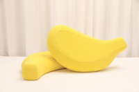 2024 confort sommeil Almohada oreiller de lit cervical mousse orthopédique oreiller banane à mémoire