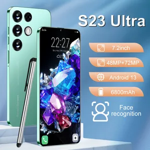 USA UK originale nuovissimo telefono cellulare s23 ultra gioco ricarica rapida telefoni cellulari sbloccati con tre schede sim