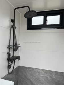 Toilettes mobiles intégrées préfabriquées écologiques zéro pollution autonettoyantes - Product Image 6