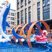 Manèges Amusants et Ludiques, Équipements de Parc d'Attractions, Train sur Rail, Montagnes Russes pour Enfants à Vendre