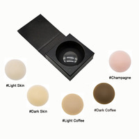 Cache-tétons en silicone collants adhésifs Couvre-tétons solides réutilisables ultra minces invisibles