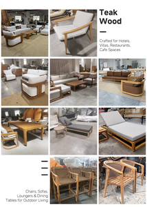 Ensemble <span class=keywords><strong>de</strong></span> canapé <span class=keywords><strong>de</strong></span> <span class=keywords><strong>jardin</strong></span> en bois massif, mobilier <span class=keywords><strong>de</strong></span> patio, style campagnard français, divertissement d'extérieur - Product Image 2