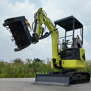 Mini-excavatrice <span class=keywords><strong>sur</strong></span> chenilles Kubota diesel hydraulique 2026, très bien notée, avec tarière, coupe-herbe, brise-roche, déchiqueteur, livraison rapide, certifiée CE EPA - Product Image 6