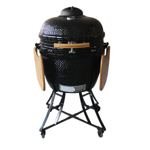 <span class=keywords><strong>Barbecue</strong></span> Kamado en céramique Auplex de 24 pouces, très grand, au <span class=keywords><strong>charbon</strong></span> de bois, avec fumoir et <span class=keywords><strong>chariot</strong></span> en fer pour jardin familial - Product Image 1
