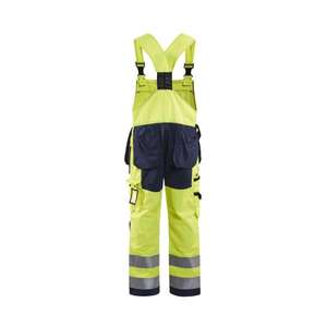 BLAKLADER - 260318603389C64 Salopette à bretelles haute visibilité Jaune/Bleu marine-EAN 7330509345290 HI-VIS WORKWEAR - Product Image 2