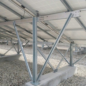 Sistema de Montaje en Suelo para Paneles Solares de Zinc-Aluminio-<span class=keywords><strong>Magnesio</strong></span> de Ajuste Universal, Soporte para Paneles Mono/Poli - Product Image 4