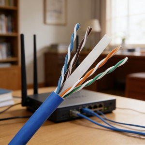 Câble <span class=keywords><strong>Ethernet</strong></span> Cat6 CCA 1000 pieds 23AWG UTP solide haute vitesse 305m 4 paires cuivre plaqué aluminium - Product Image 6