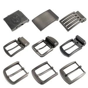 नई थोक Hebillas पैरा Cinturones धातु Buckles के लिए चीन पिन 40MM पीतल स्टेनलेस स्टील बेल्ट Buckles पुरुषों