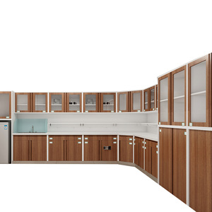 Armoire de traitement médical Saiford en métal, personnalisable, style chinois, mobilier hospitalier avec plateau en pierre acrylique - Product Image 3