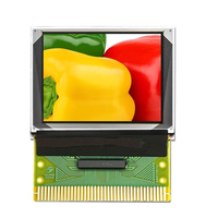 Layar PMOLED 1,29 inci 128x96 Antarmuka MIPI Modul OLED dengan Suhu Operasi -40~85