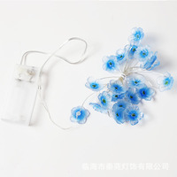 Guirlande lumineuse LED d'intérieur en forme de branche de cerisier, fil de cuivre étanche, style floral, décoration de vacances IP44