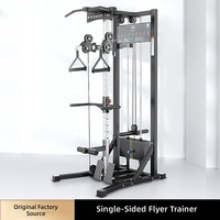 Appareil de musculation multifonctionnel pour la maison, avec fonctions papillon, lat pulldown et rameur