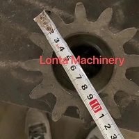 Pignon de bétonnière LONTA pour engrenage de bétonnière, anneau d'engrenage en acier, pièce de rechange pour bétonnière autochargeante