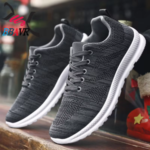 Chaussures de sport pour homme, chaussures de course pour homme, mode décontractée, antidérapantes, noires, pour l'extérieur - Product Image 3