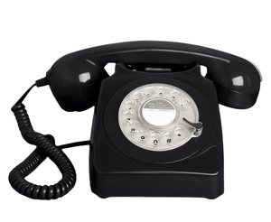 Prix de gros rétro fixe Antique, <span class=keywords><strong>Style</strong></span> européen Vintage rotatif bureau téléphone Audio livre d'or téléphone de mariage - Product Image 5
