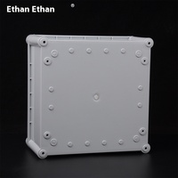 Coque de carte de circuit imprimé ABS étanche IP67 250*250*130 boîte de jonction de branche de zone coque de câblage de câble en plastique ABS